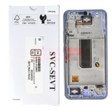 LCD+Touchscreen cu Rama Samsung Galaxy A34 5G / A346 VIOLET Original Service Pack