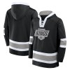 Los Angeles Kings hanorac de bărbați cu glugă Laced Hockey black - M, Fanatics Branded