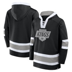 Los Angeles Kings hanorac de bărbați cu glugă Laced Hockey black - M