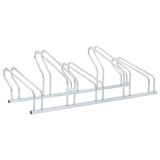 Cumpara ieftin Suport pentru 5 biciclete de sine statator, otel galvanizat