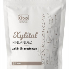 Xylitol Finlandez ( Zahar de Mesteacan) 500 grame Obio