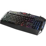 Tastatura Gaming Fury Spitfire, Iluminare RGB, Anti-Ghosting, Multimedia, Protectie Lichide, Cablu 1.8m, USB