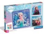 Puzzle Clementoni, Disney Frozen, 3 x 48 piese