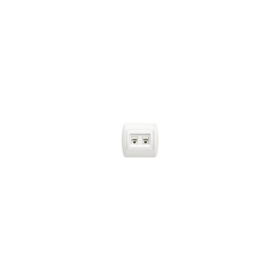 Zirve Priza UTP 2xRJ45 Cat6E ST foto