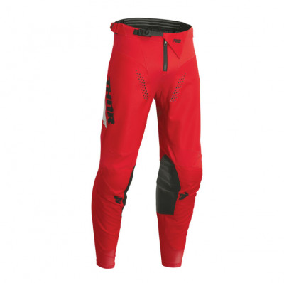 Pantaloni enduro motocross THOR Pulse Tactic Red foto