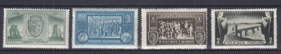 ROMANIA 1933 LP 104 CENTENARUL ORASULUI TURNU SEVERIN 1833/1933 SERIE MNH foto