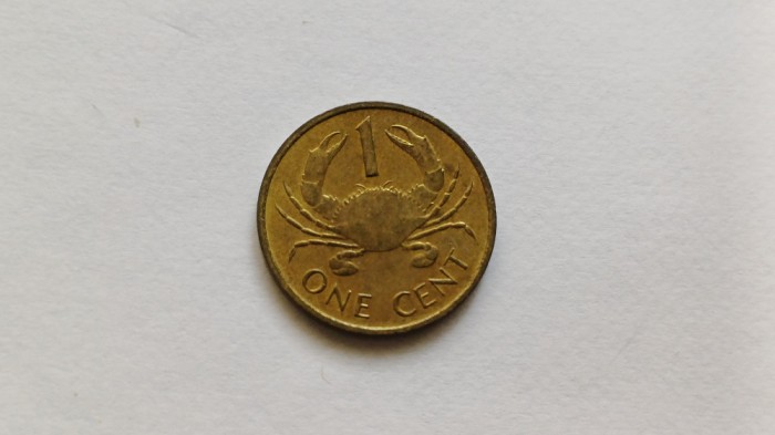 Seychelles -1 cent 1982