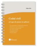 Codul civil și Legea de punere &icirc;n aplicare. Actualizat la 8 ianuarie 2026 - spiralat - Hardcover - *** - Hamangiu