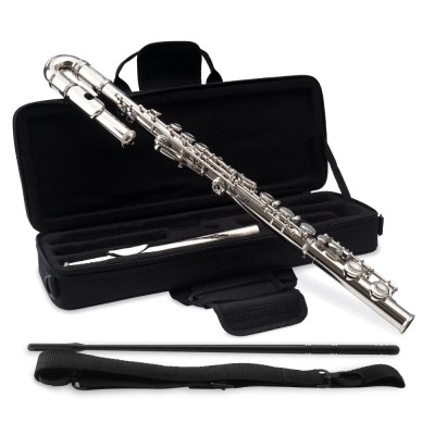 Flaut Classic Cantabile Junior FL-100J Nikel Silver gat curbat foto