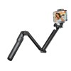Accesoriu camera video de actiune, Telesin TE-TRP-009, compatibil GoPro Hero 13,12,11,10, Insta 360 X4, DJI Action 4, DJI Action 5 Pro, lungime de la