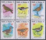 Timbre cu păsări acvatice din Wallis &amp; Futuna