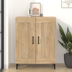 vidaXL Servantă, stejar sonoma, 69,5x34x90 cm, lemn compozit