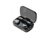 Cumpara ieftin Casti wireless TWS M10, cu microfon, display digital, Bluetooth 5.1, waterproof IPX7