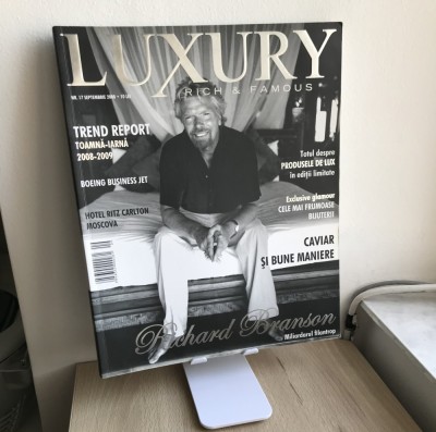 Revista Luxury Nr 17 septembrie 2008 Luxury Rich &amp;amp; Famous foto