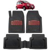 Covorase Fiat Panda II Tip Tavita Compatibile (2003&ndash;2012) Red, Cauciuc