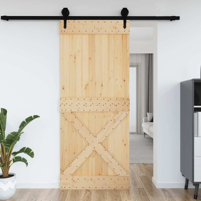vidaXL Ușă &bdquo;NARVIK&rdquo;, 95x210 cm, lemn masiv de pin