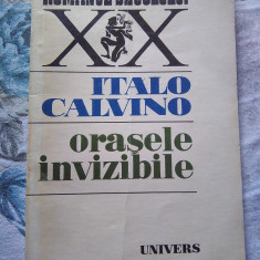 ORAȘELE INVIZIBILE / ITALO CALVINO 1979