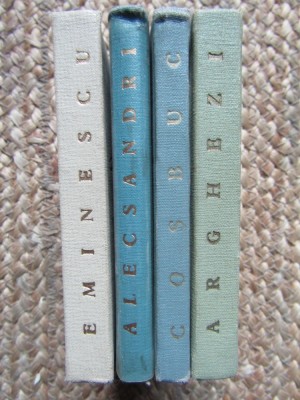COSBUC / ALECSANDRI / EMINESCU / ARGHEZI - POEZII - 4 volume format mic foto