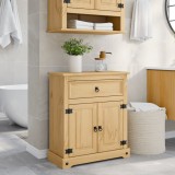 vidaXL Dulap de baie &bdquo;Corona&rdquo;, 70x33x80 cm, lemn masiv de pin