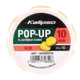 Porumb Artificial Dipuit Kalipso Pop-Up 10mm/10buc Krill