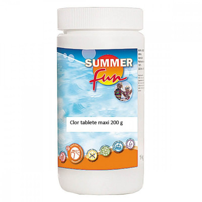 Clor tablete Maxi, tratament piscina, 1kg foto