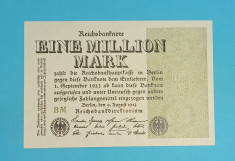 Germania 1.000.000 Mark 1923 &amp;#039;Reichsbanknote&amp;#039; UNC serie: BM foto