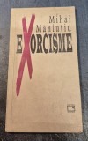 Exorcisme Mihai Maniutiu cu autograf