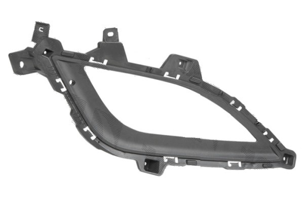 Grila bara fata Hyundai I30 (Gd), 03.2012-, Dreapta, 40C227-2, rama lampa cu leduri Daytime Running
