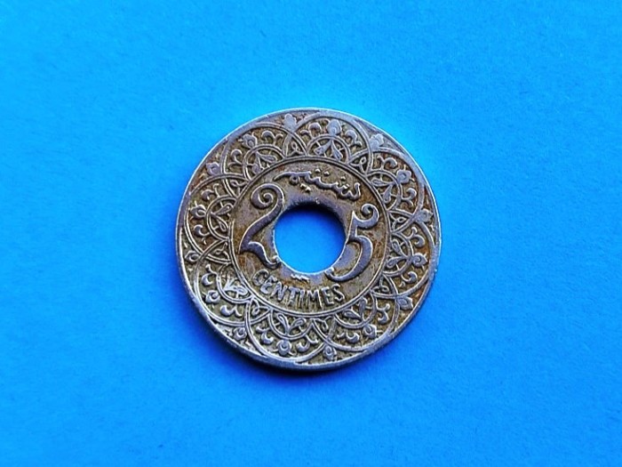 25 Centimes 1924 poissy -Maroc-