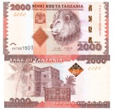 Tanzania 2000 Shilingi 2015 UNC - Bancnota din Africa
