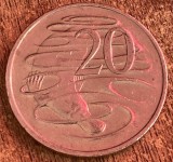 C50 - Moneda foarte veche - 20 centi - Australia - 1999