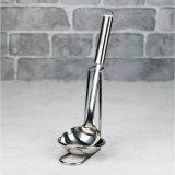 Polonic cu suport, inox, capacitate 100 ml 17.5x32 cm, Kinghoff