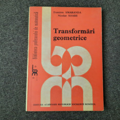 Transformari geometrice NICOLAE SOARE RF4/4