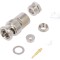 Conector BNC Tată Drept 50&Omega;