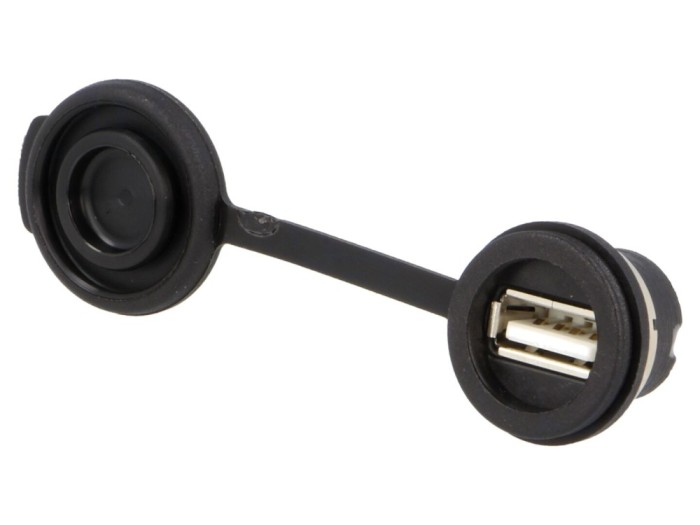 Conector Soclu USB A IP65