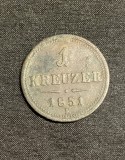 Moneda 1 kreuter 1851 E Austria
