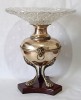 Superb si rar Centru de Masa Francez Art Nouveau, 39cm, Fructiere