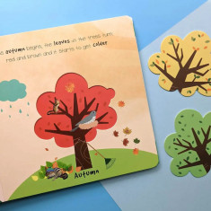 Carte pentru copii - Little wonders pop-out playbook - seasons