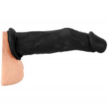 Prelungitor Penis Silicone Extender Negru, + 4 cm