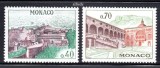 Monaco 1964, Arhitectura, serie neuzata, MNH, Nestampilat