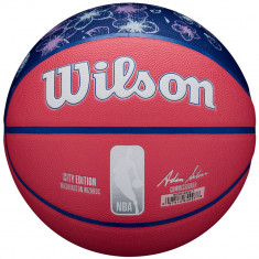 Mingi de baschet Wilson NBA Team City Collector Washington Wizards Ball WZ4016430ID Roz foto