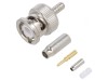 Mufă BNC Tată 50&Omega; Crimpat PTFE Aurit