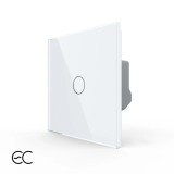 Intrerupator Simplu cu Touch LIVOLO din Sticla - Protocol ZigBee EC SmartElectro IntelligentHouse