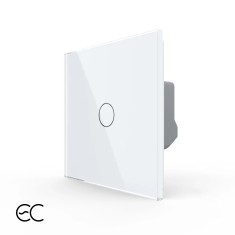 Intrerupator Simplu cu Touch LIVOLO din Sticla - Protocol ZigBee EC SmartElectro IntelligentHouse