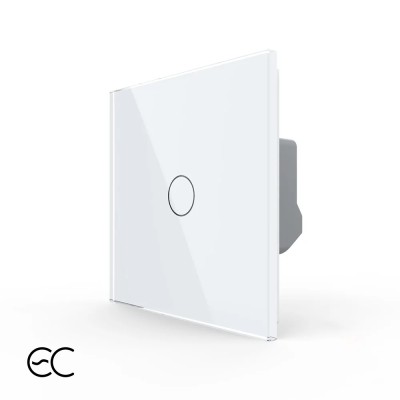 Intrerupator Simplu cu Touch LIVOLO din Sticla - Protocol ZigBee EC SmartElectro IntelligentHouse foto