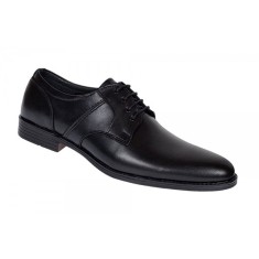 Pantofi barbati eleganti din piele naturala Negru - GKR80N