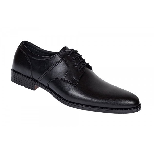 Pantofi barbati eleganti din piele naturala Negru - GKR80N