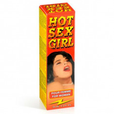 Afrodisiac HOT SEX GIRL, pentru cresterea libidoului feminin, 20 ml