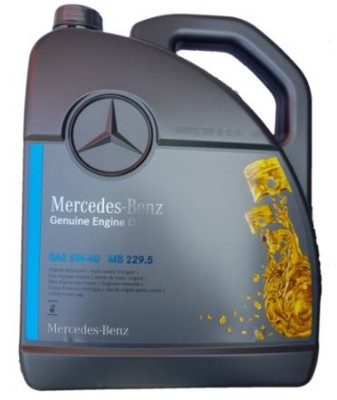 Ulei Mercedes-Benz Pentru Motor, 229.5, 5W40, Sintetic, 5L foto