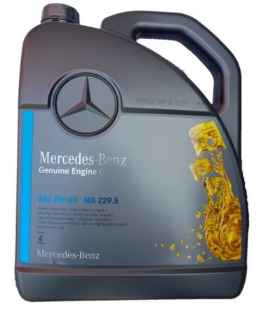 Ulei Mercedes-Benz Pentru Motor, 229.5, 5W40, Sintetic, 5L